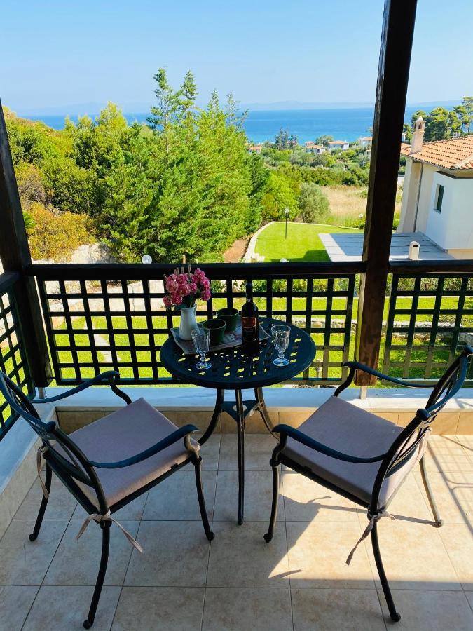 Detached Villa With Sea View Hanioti Eksteriør bilde